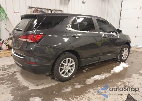 2022 Chevrolet Equinox Fwd Lt из США, поврежденный, VIN 3GNAXKEV2NS178306